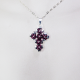Small Cross - Theonie-Silver Chain - 1